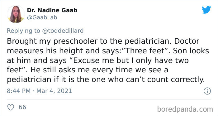 6. A Pediatrician Who Can't Count Correctly