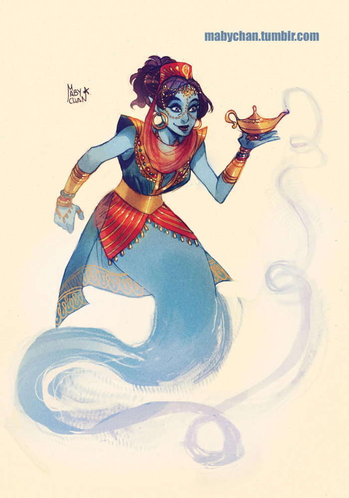 10. The Genie (Aladdin)