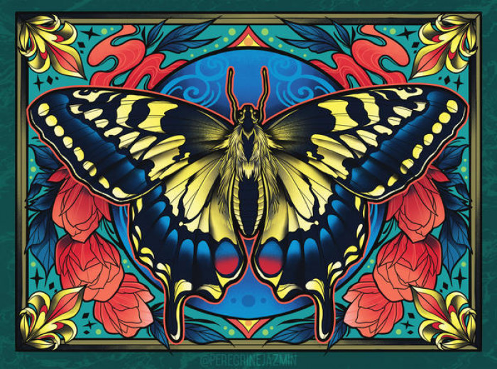 2. Swallowtail Butterfly