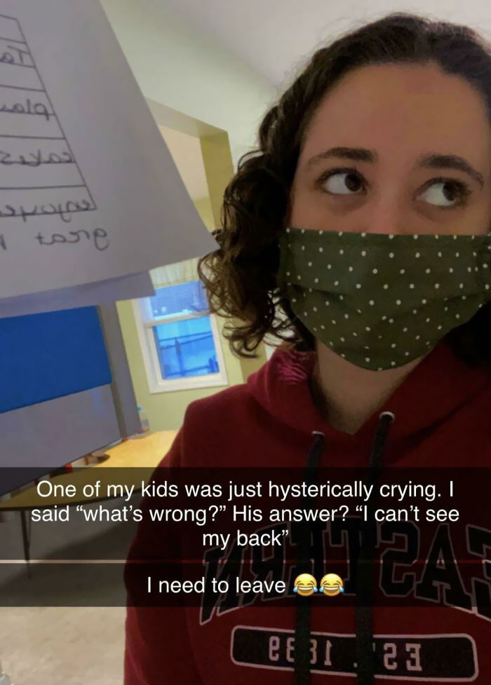 21. Working at a daycare