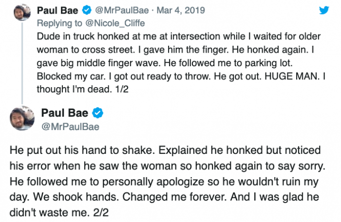 4. Note: two honks mean I'm sorry!