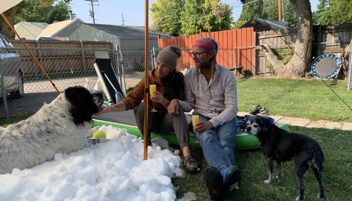 Emotional moment for them all.