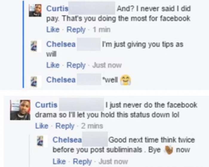 Since he likes tips so much, she gave him some as well!