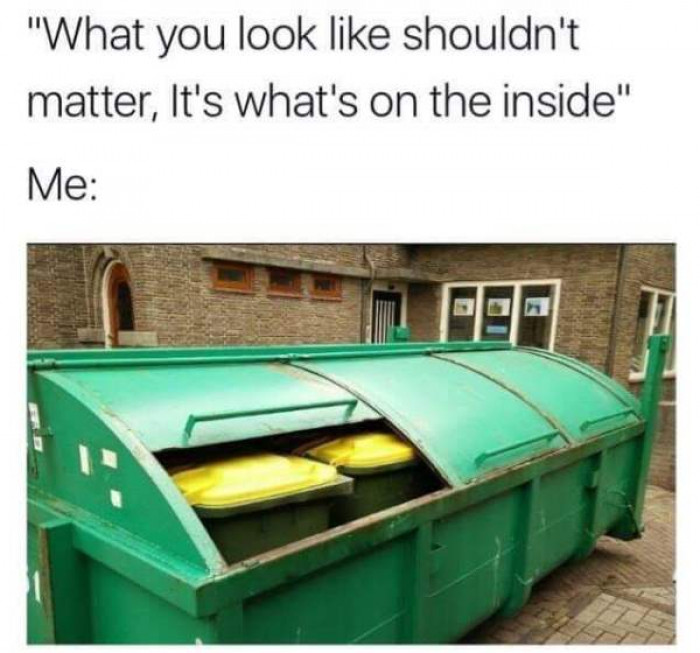 What if it's all just garbage? 