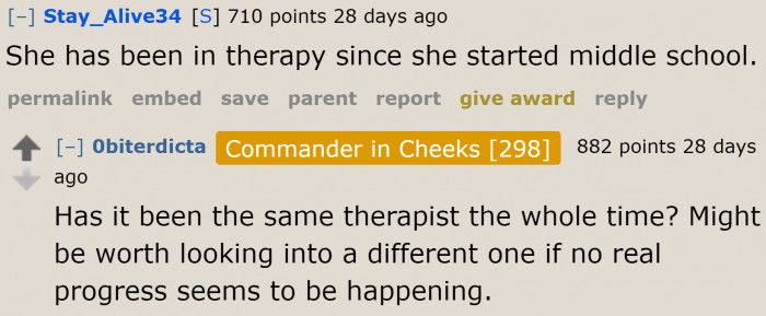 If the Current Therapist Isn't Producing Results, Seeking Another One Might Help
