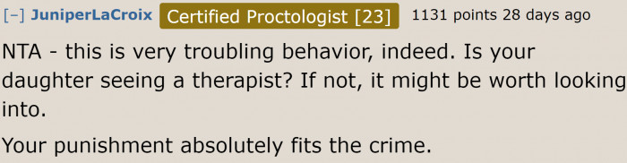 Redditors Are Fully Supportive of the Punishment