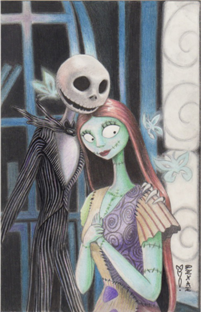 29. Jack and Sally (Nightmare Before Christmas)