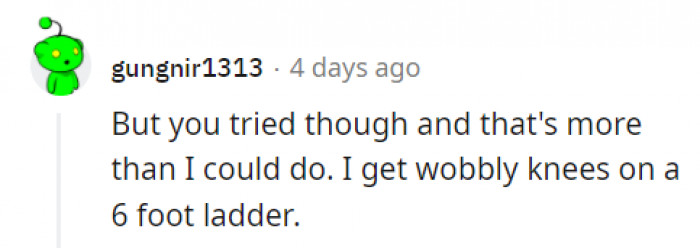 He More Than Tried, Alright