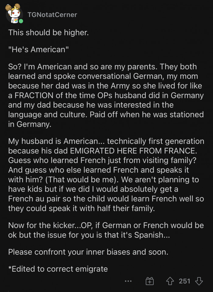 Many languages are spoken in America, not just English.