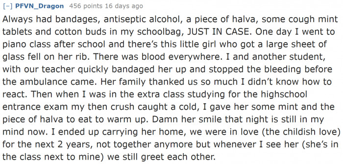 Overthinking that resulted in love.