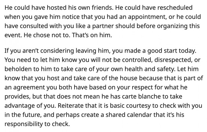 Reconsider your relationship