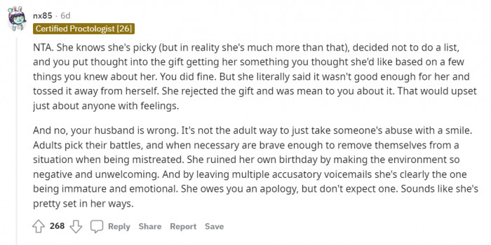 People agree that the original poster's response is appropriate in this situation. It simply isn't right to allow oneself to be trampled on.