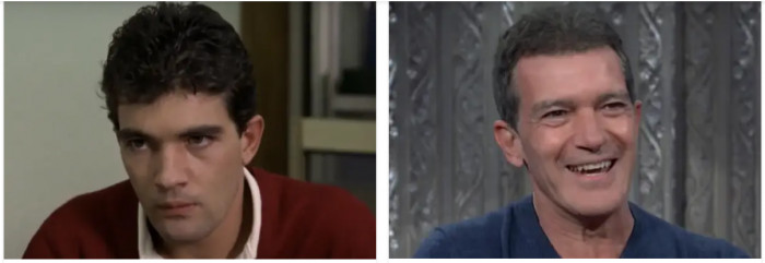 5. Young Antonio Banderas earns the brownie points 