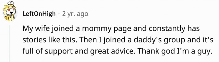 Might be time to migrate to the daddy groups on Facebook.