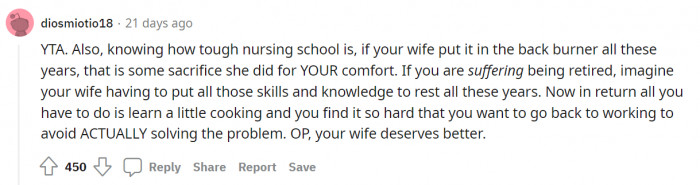 Sometimes, only women are willing to sacrifice.