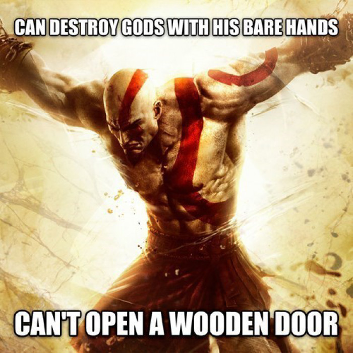 27. The all-powerful wooden door