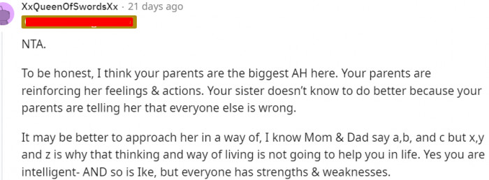 17. Everyone has their strengths and weaknesses