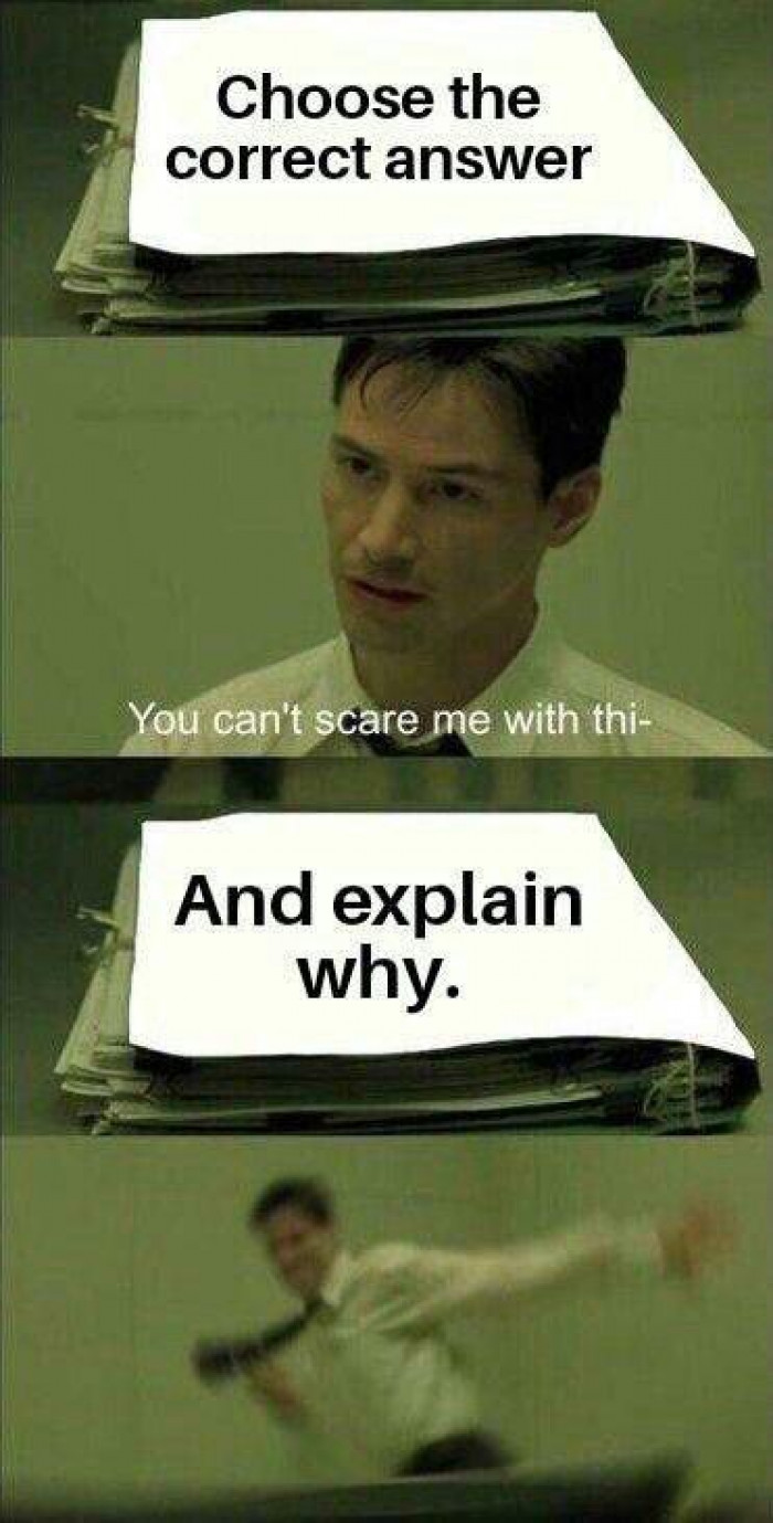 11. What's with all the explaining? 