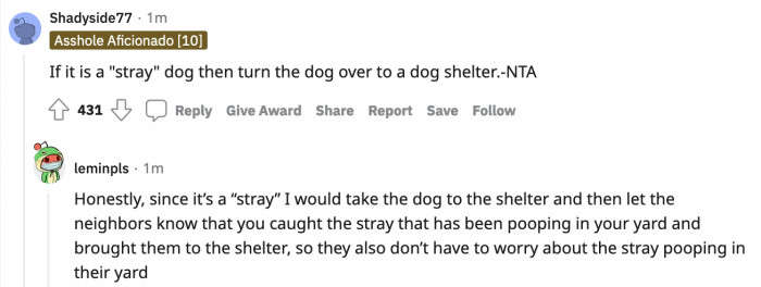 This full offense tactic would guarantee a shouting match between the neighbors