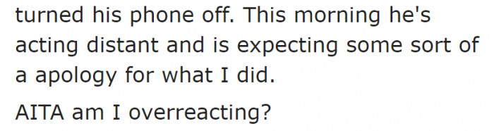 Some men get angry over issues they initiated.