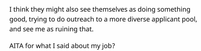 They might also view OP as a hindrance to their future plans.