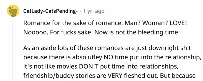 Love is a big deal, and...