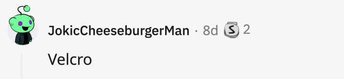 Well, What Can We Say? The Name Got Stuck