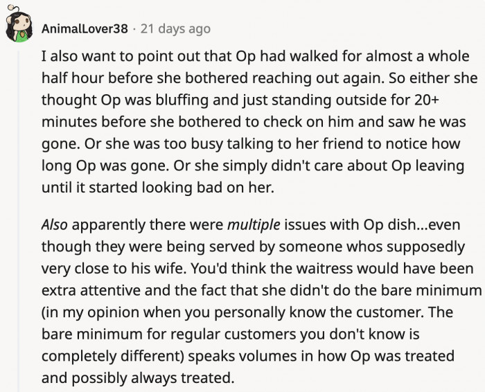 With the number of times OP brought it up and was still ignored, his wife might just simply not care