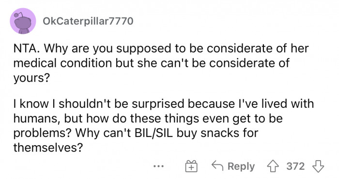 It’s an easy solution, but they don’t want to even consider it.