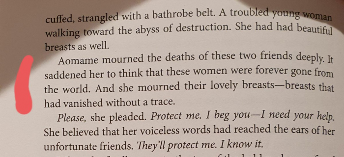 1. This is apparently how women cope with a loss.