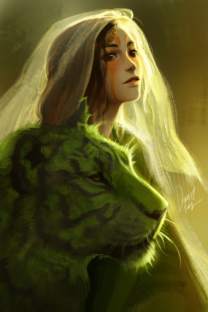 29. She wasn’t scared to befriend the wild.