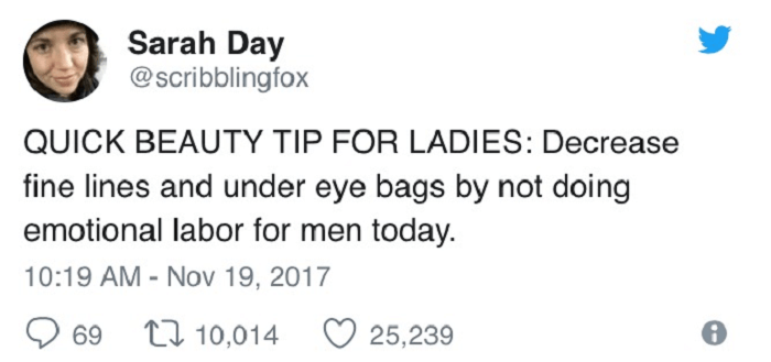 60. This important advice should be seen by more women and other marginalized genders.