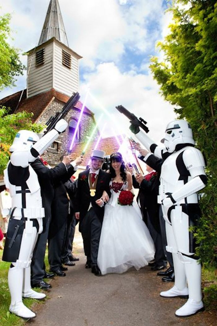 This Couple Had A Star Wars Wedding And These 45 Photos Are The Best Proof Of How Fun It Can Be