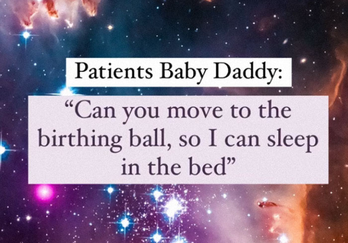 1. Yeah, I'm not comfortable; can you move?