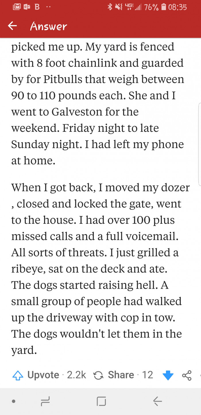 Apparently, they weren't very happy. I wonder why?