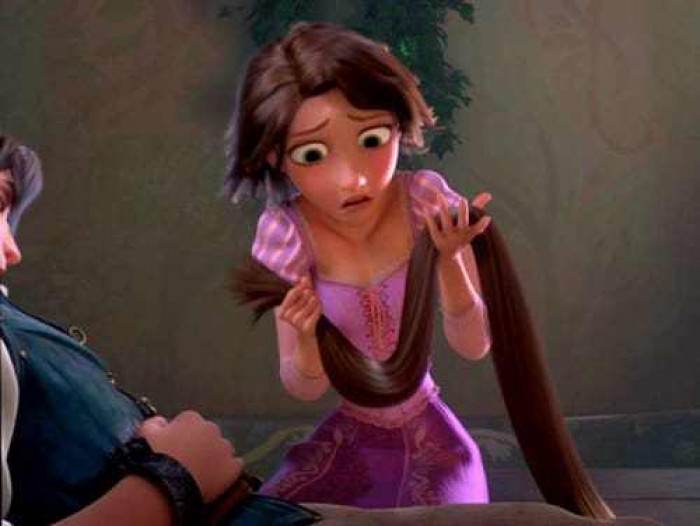 13. Was it really necessary to cut Rapunzel's hair so short?