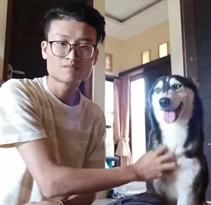 And now he is a healthy and happy dog.