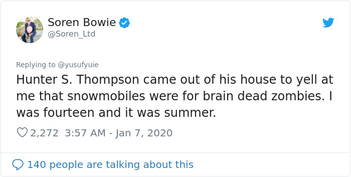 25. Hunter S. Thompson