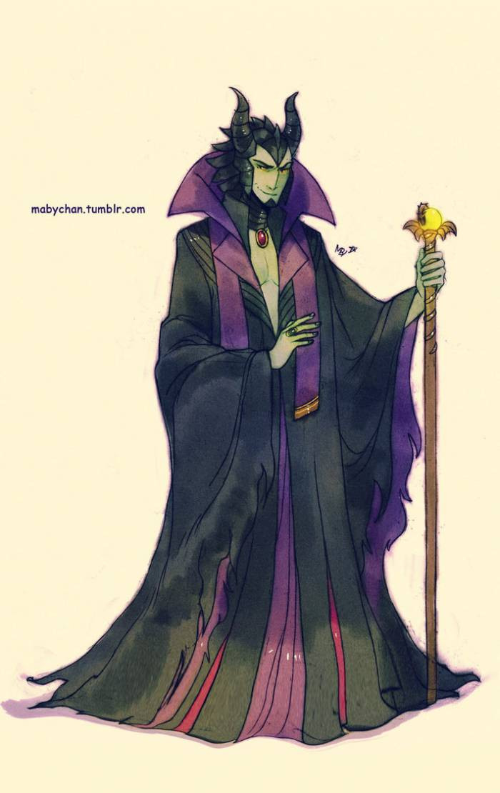 1.  Maleficent (Sleepin Beauty)