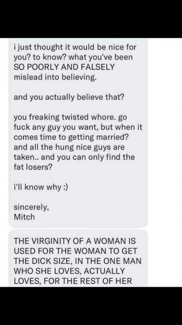 I mean, would you even respond at this point?