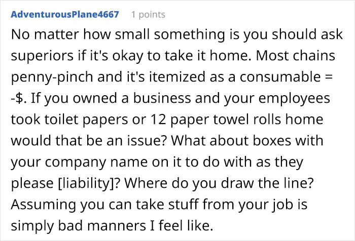 Asking for permission was a recurring theme.