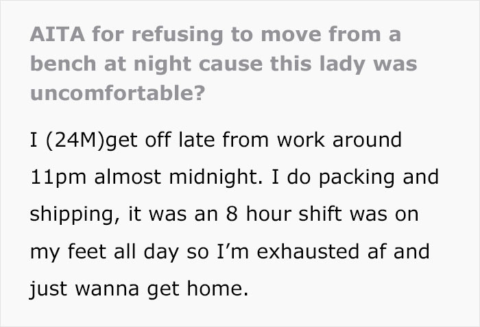 Here's the man's story in full.