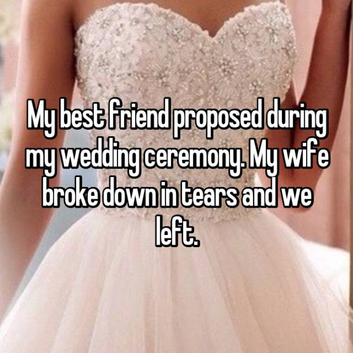 2. OMG, get your own wedding!