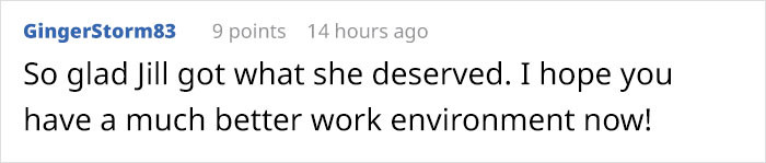 Jill is obviously a terrible human being.