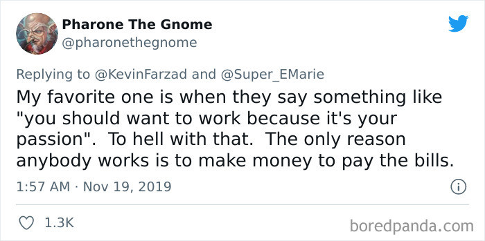 5. The only reason....