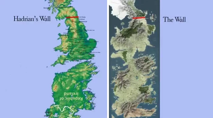 “Being from west Dublin it appears I live in a place called Crakehall just south of Lannister port.”