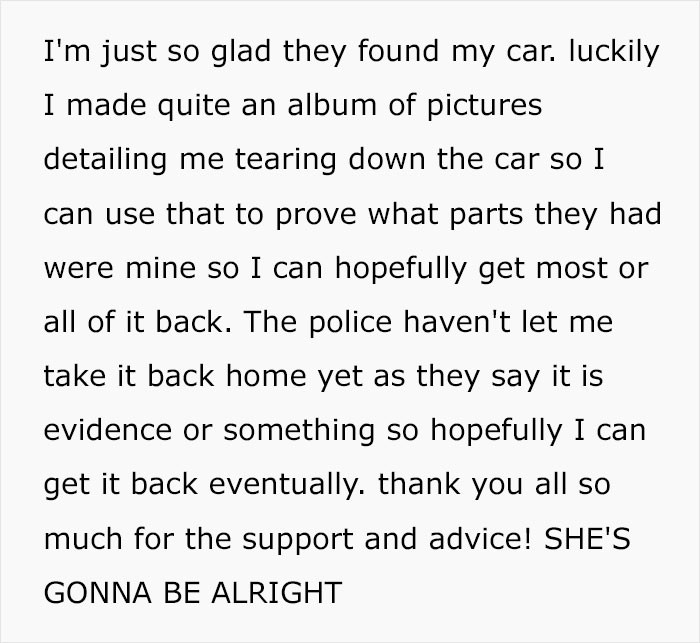 I'm so glad they found it