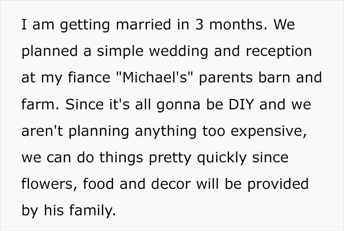 I'm getting married in 3 months