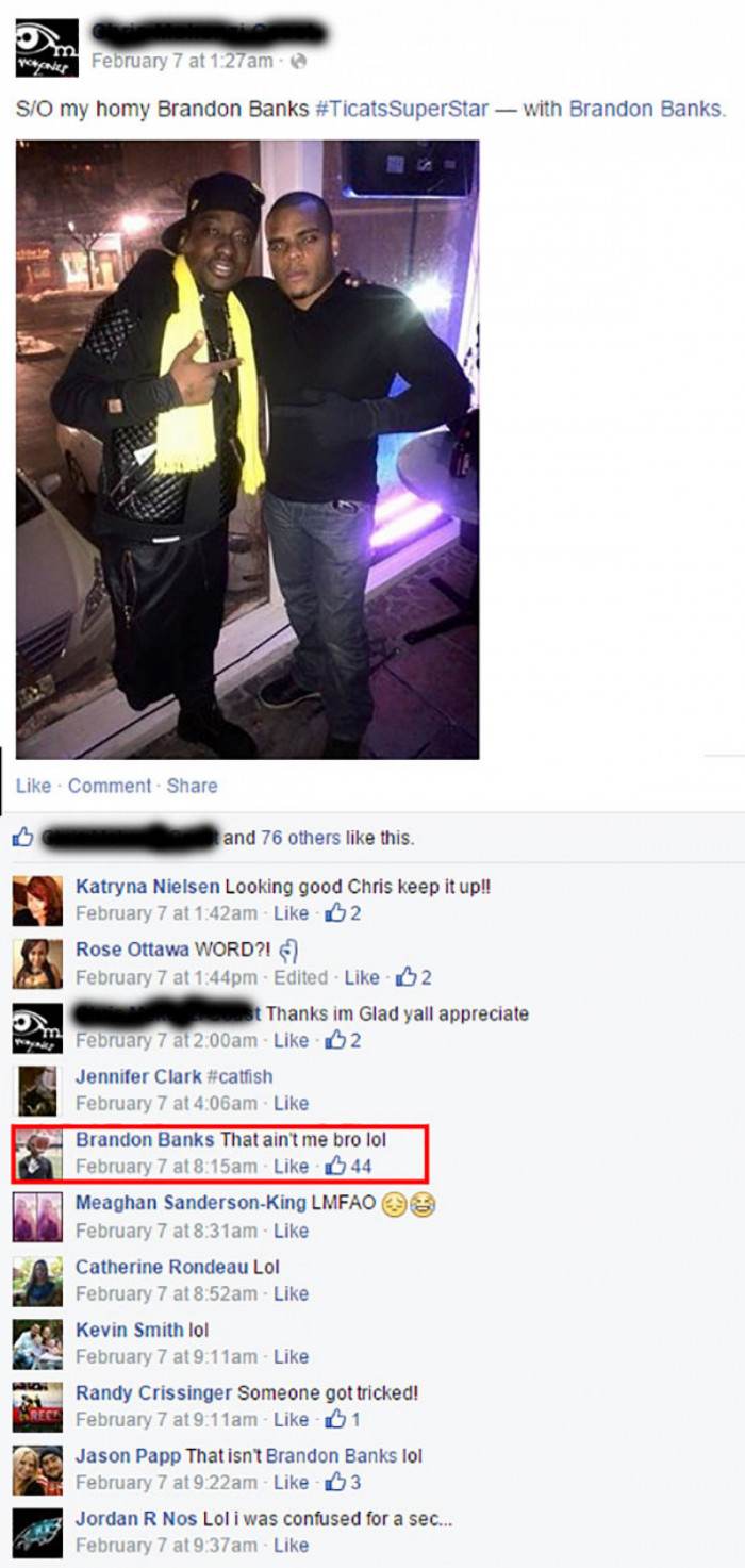 Moral of the Story: Tagging Celebs on Facebook Really Works!