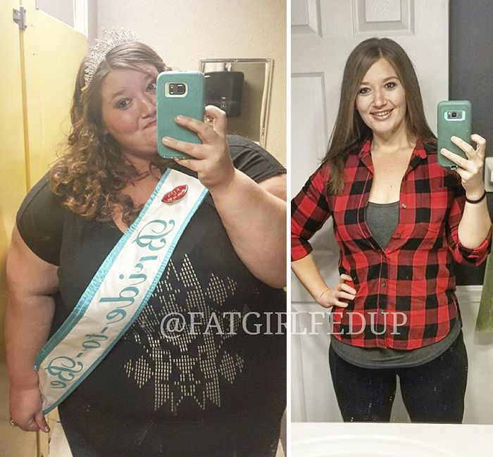 This Woman Recreated All Of Her 'Fat' Photos When She Lost Half Of Her ...